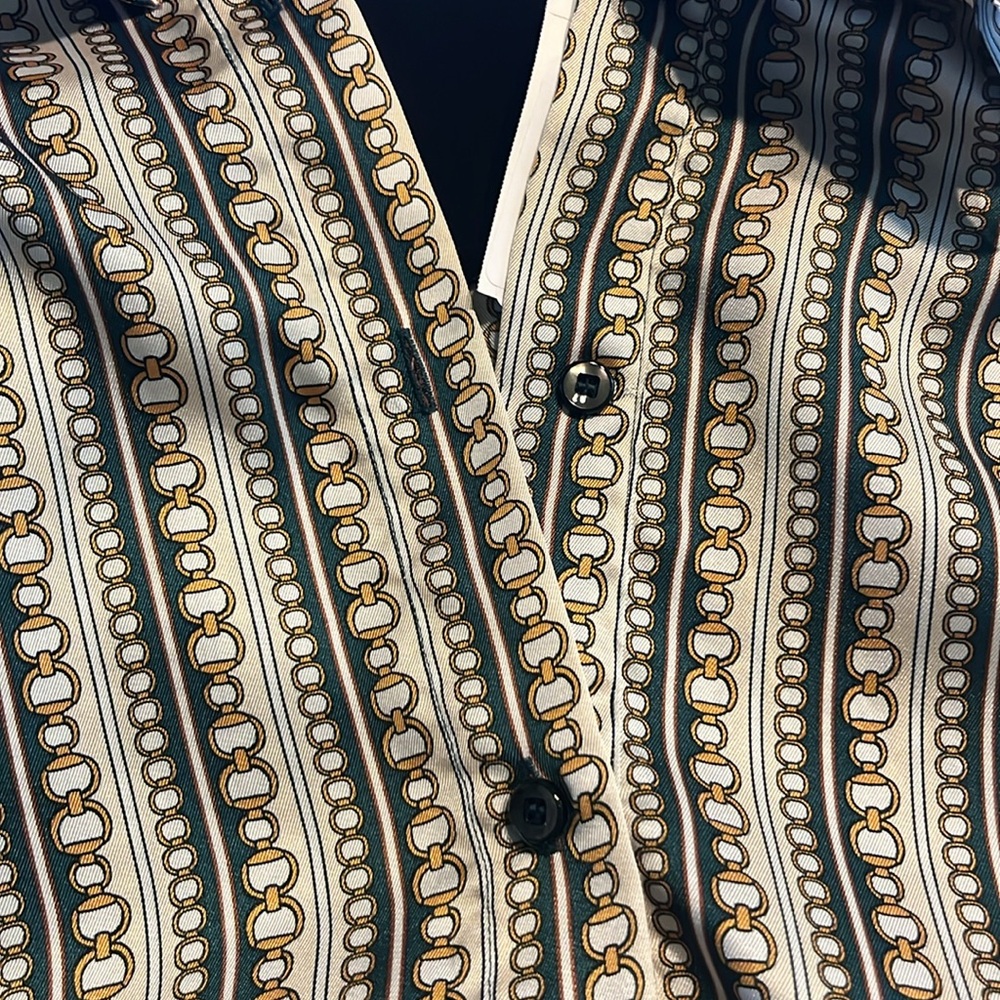 Zara Multi Graphic & Color Block 2-Tone Oversized… - image 5